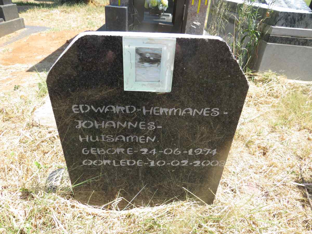 HUISAMEN Edward Hermanus Johannes 1974-2003