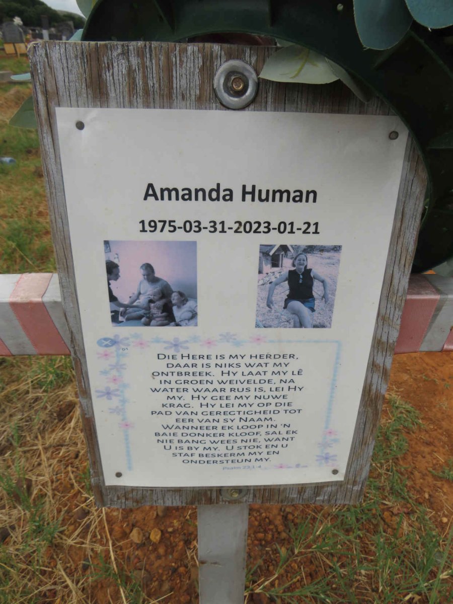 HUMAN Amanda 1975-2023