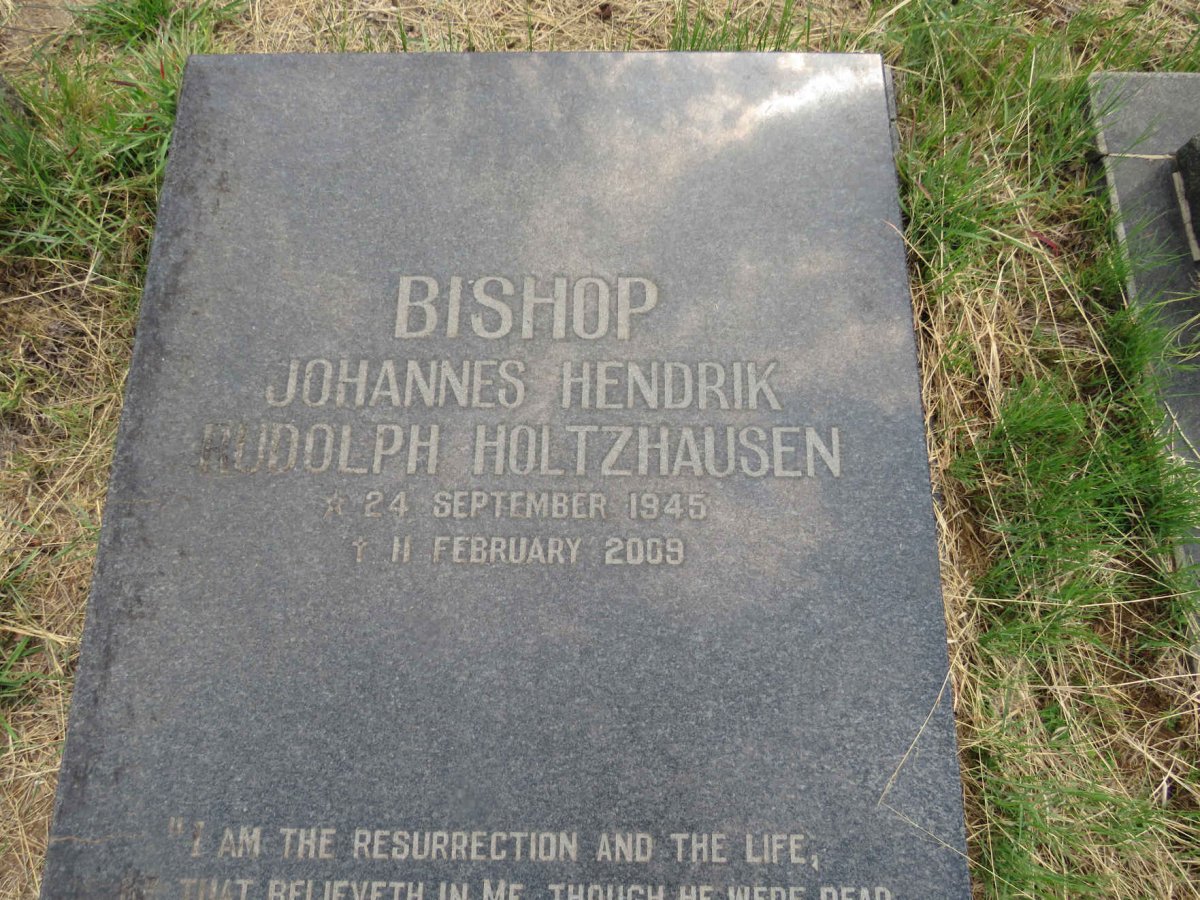 HOLTZHAUSEN Johannes Hendrik Rudolph 1945-2009