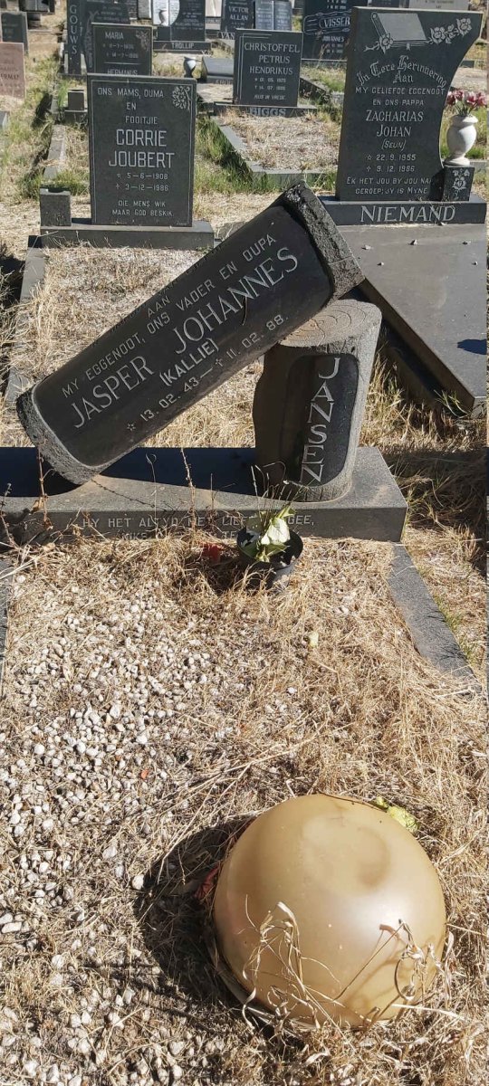 JANSEN Jasper Johannes 1943-1988