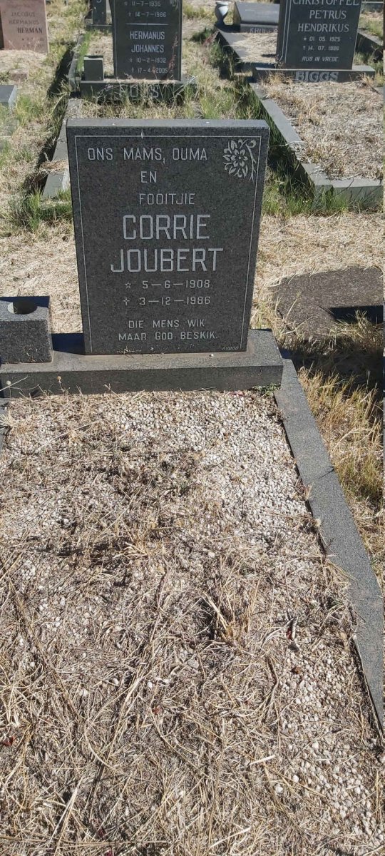 JOUBERT Corrie 1908-1986