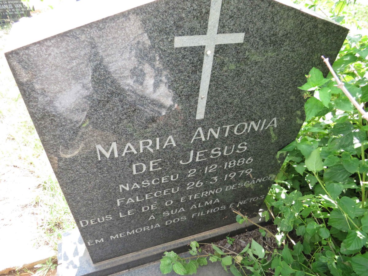 JESUS Maria Antonia, de 1886-1979