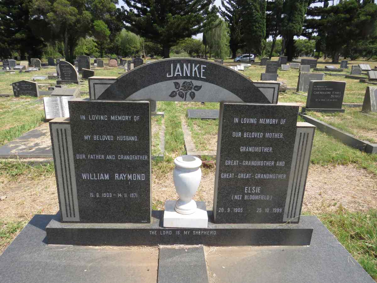 JANKE William Raymond 1903-1971 & Elsie BLOOMFIELD 1905-1999 :: MATTHEWS Doris nee JANKE 1922-2021_1