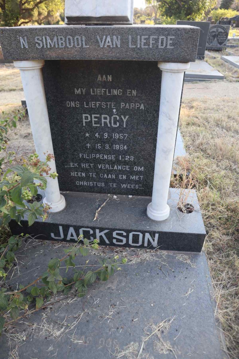 JACKSON Percy 1957-1984