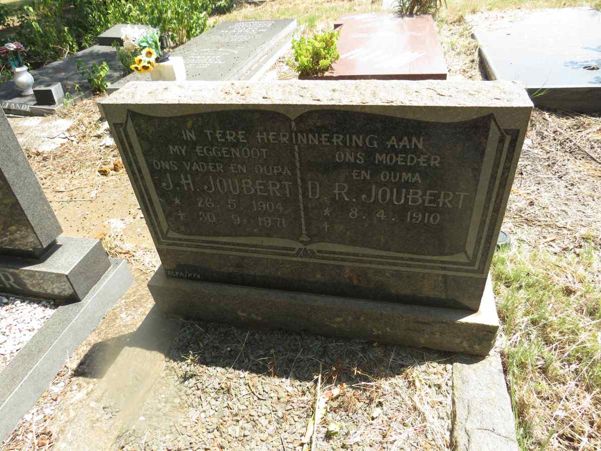 JOUBERT J.H. 1904-1971 & D.R. 1910- 