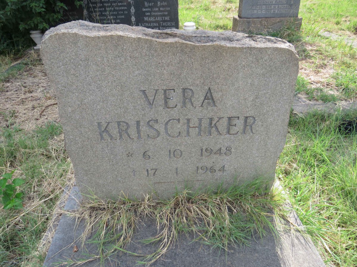 KRISCHKER Vera 1948-1964