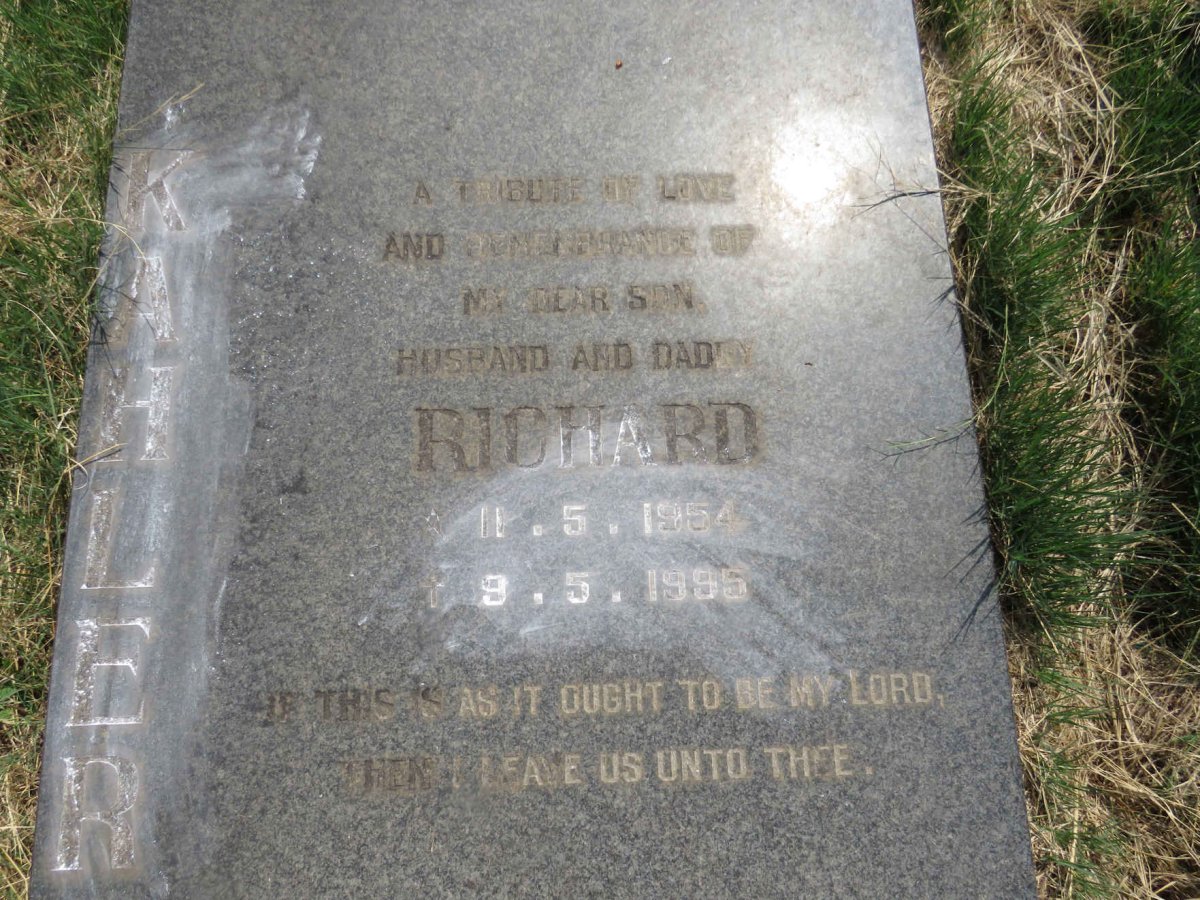 KAHLER Richard 1954-1995 
