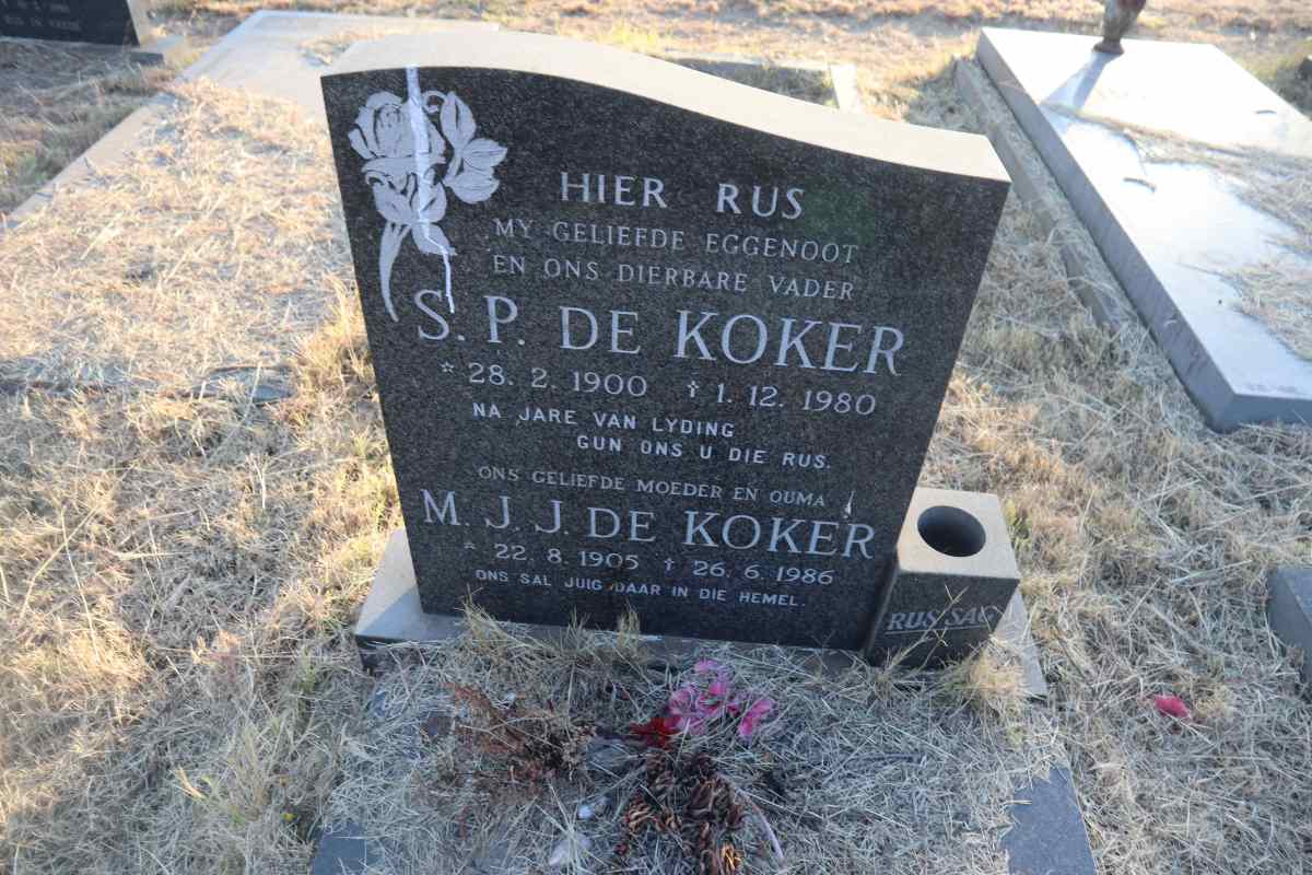 KOKER S.P., de 1900-1980 & M.J.J. 1905-1986