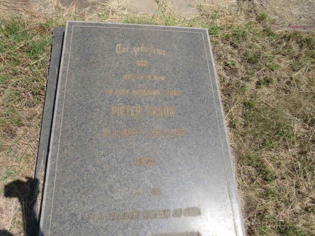 KROON Pieter 1909-1965 & Adriana Hendrika VAN DAM 1911-1954 _2