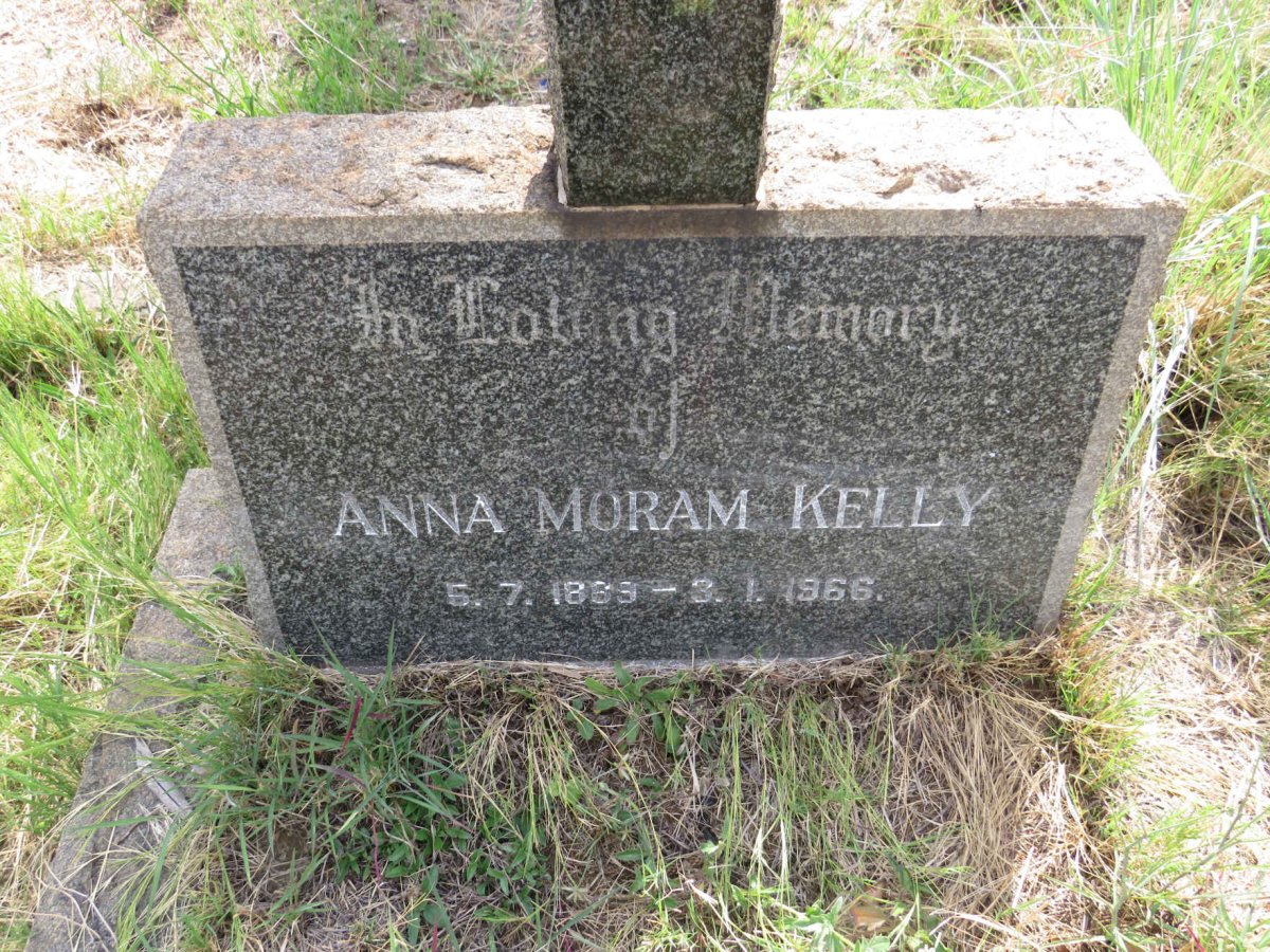 KELLY Anna Moram 1889-1966