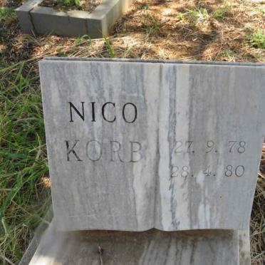 KORB Nico 1978-1980