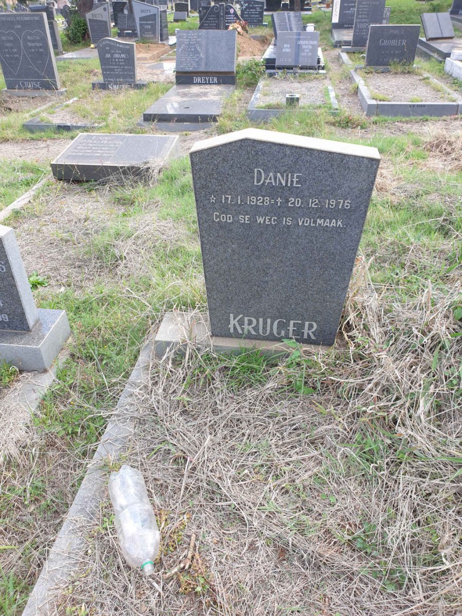 KRUGER Danie 1928-1976