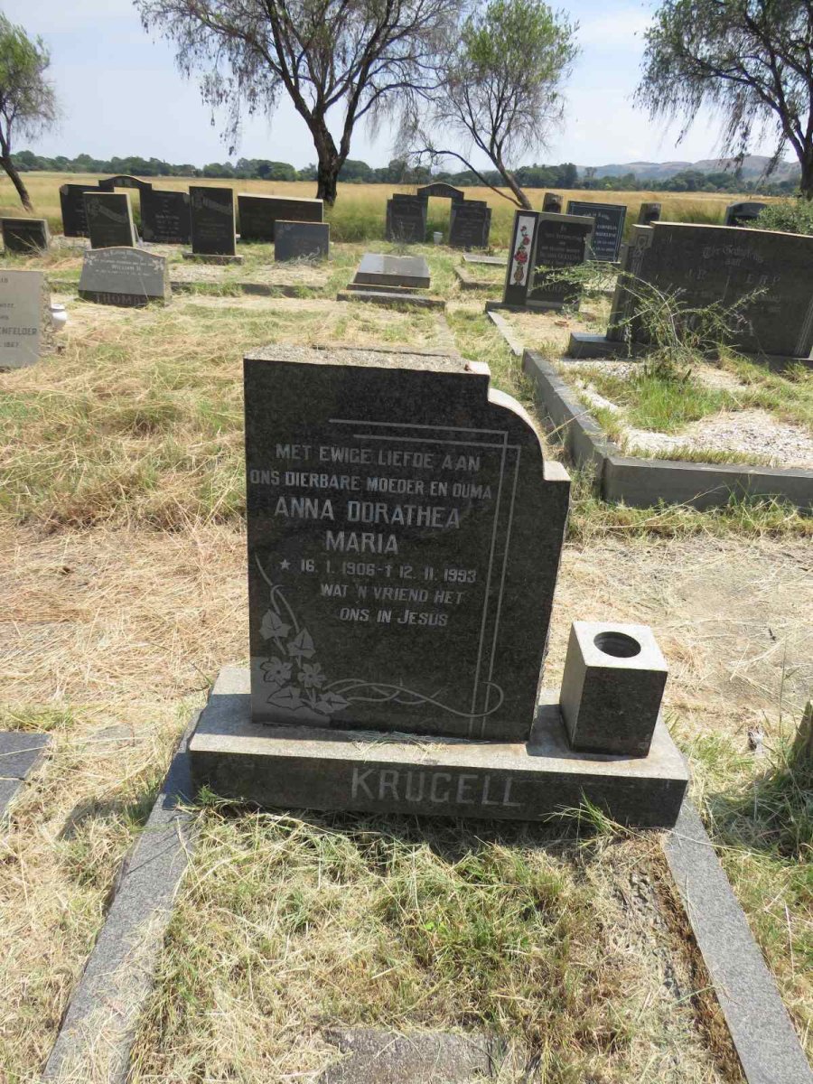 KRUGELL Anna Dorathea Maria 1906-1993