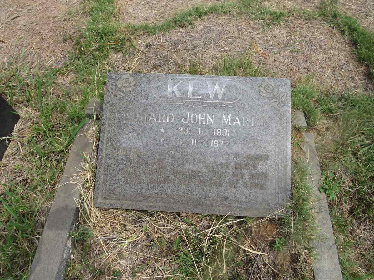 KEW Edward John Martin 1901-1972