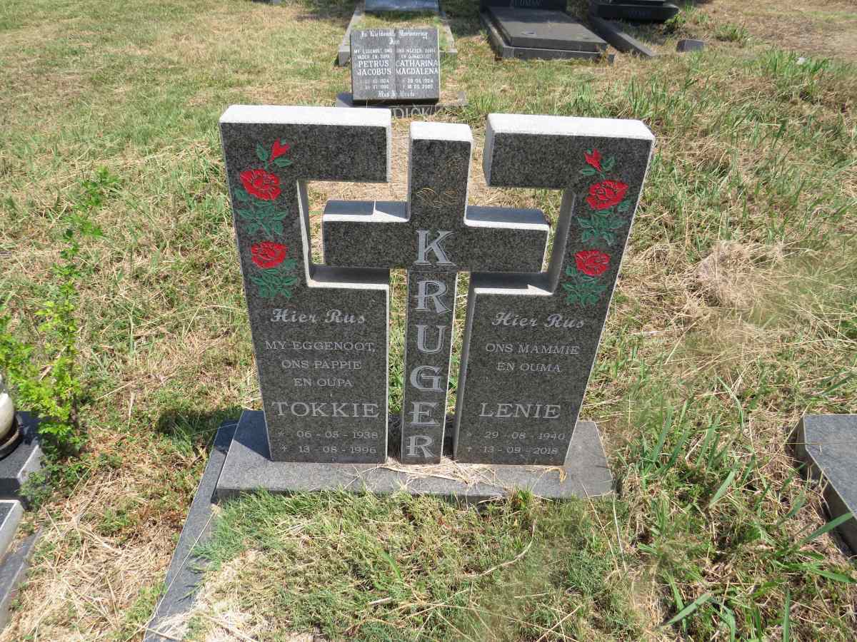 KRUGER Tokkie 1938-1996 & Lenie 1940-2018