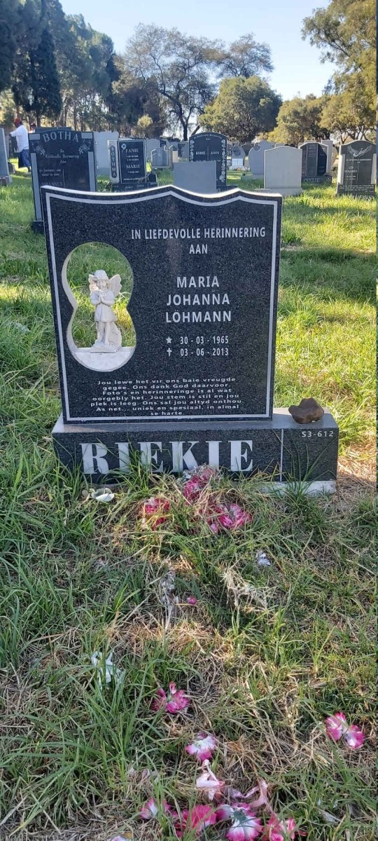 LÖHMANN Maria Johanna 1965-2013