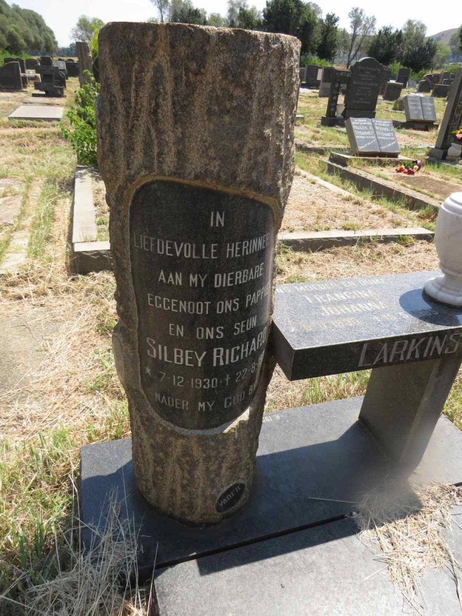 LARKINS Silbey Richard 1930-1971 & Francina Johanna 1930-1983_2