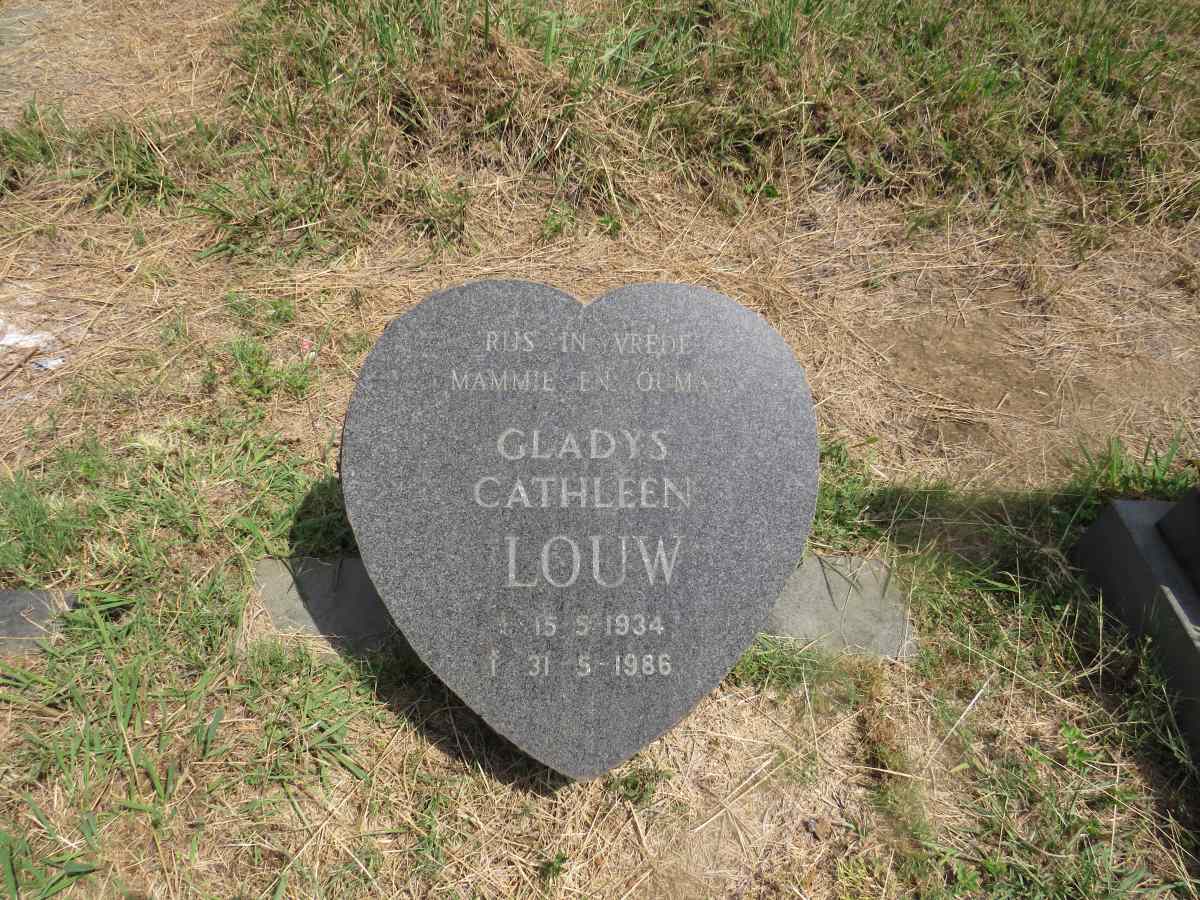 LOUW Gladys Cathleen 1934-1986