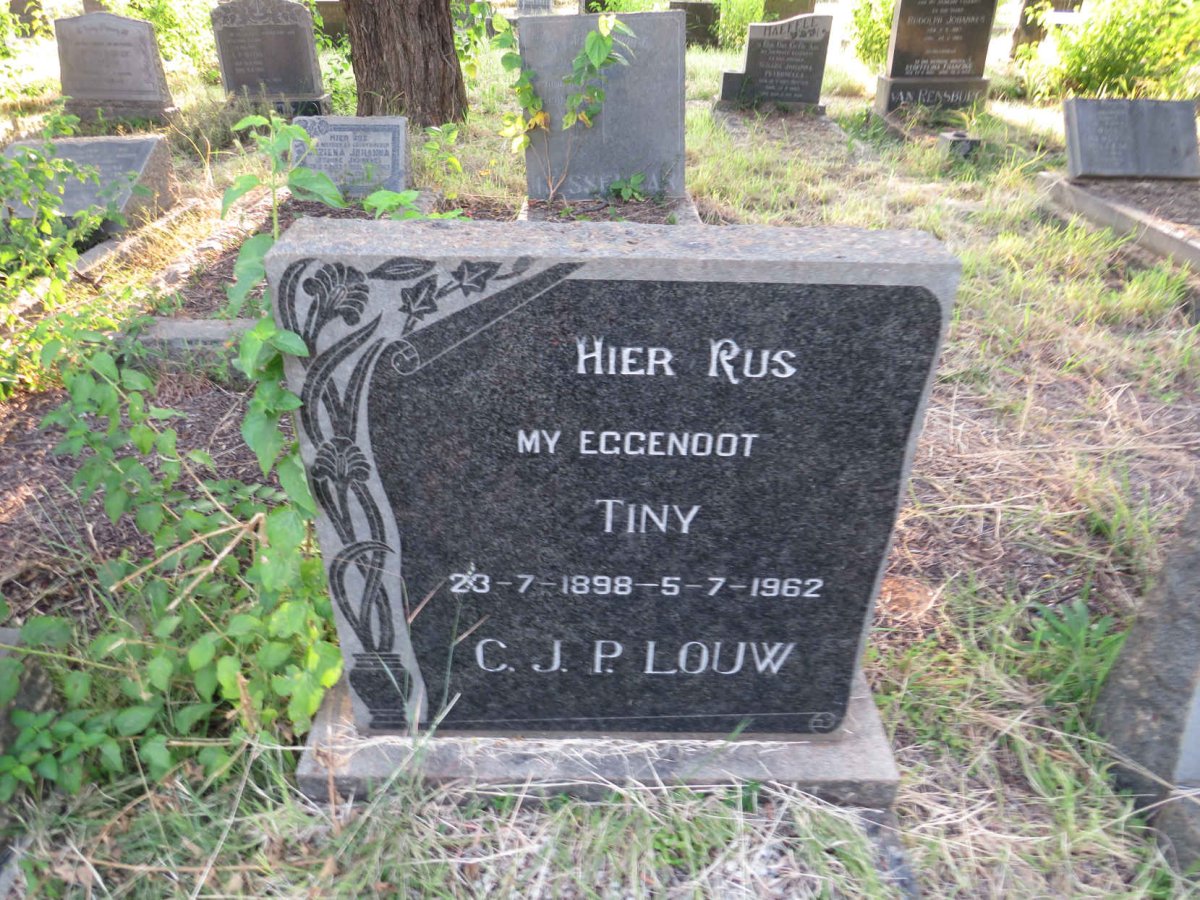 LOUW C.J.P. 1898-1962