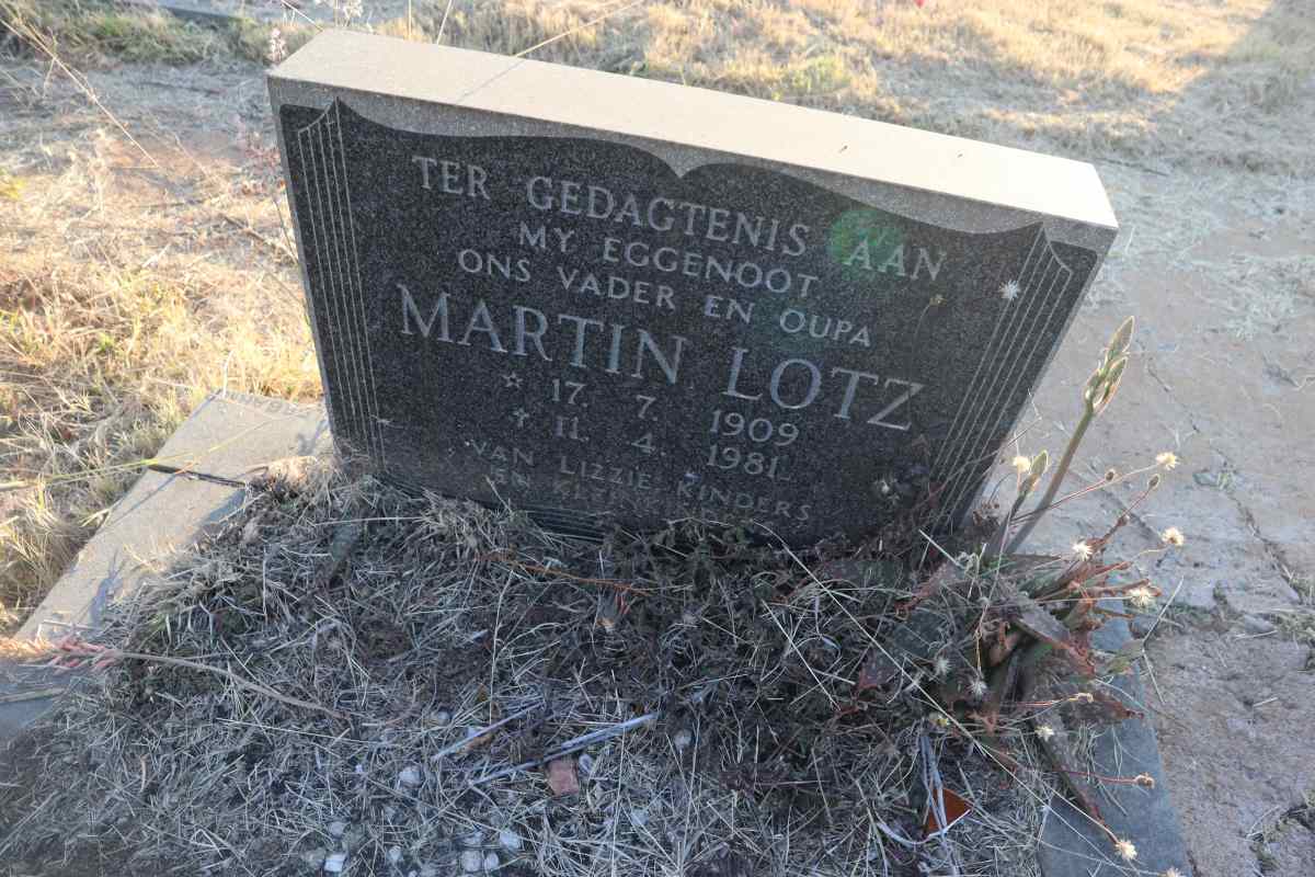 LOTZ Martin 1909-1981