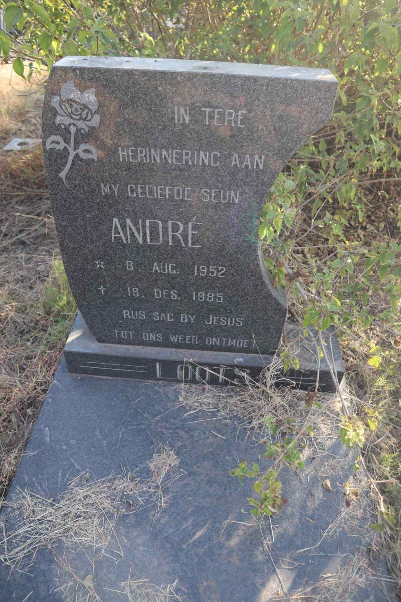 LOOTS Andre 1952-1985