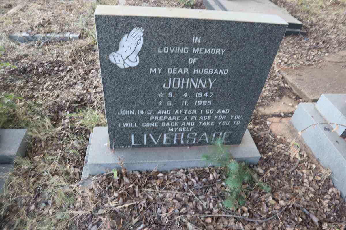 LIVERSAGE Johnny 1947-1985