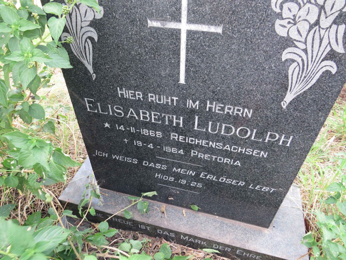 LUDOLPH Elisabeth 1868-1964