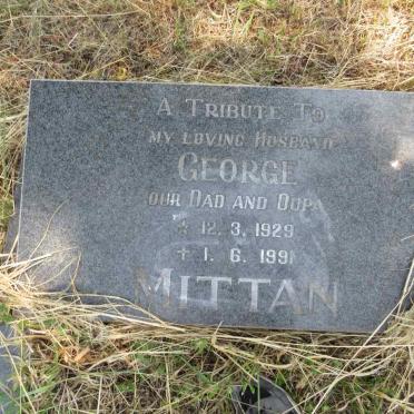 MITTAN George 1929-1991