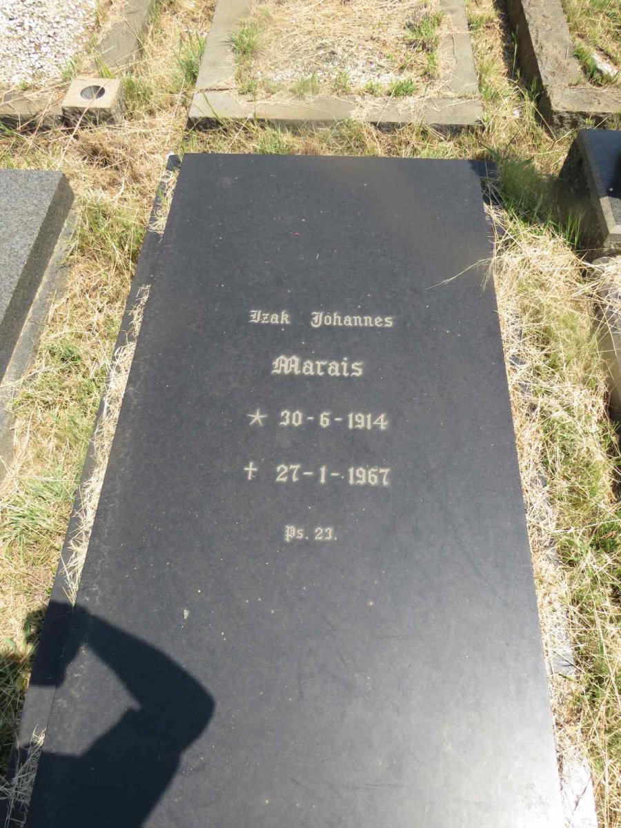 MARAIS Izak Johannes 1914-1967