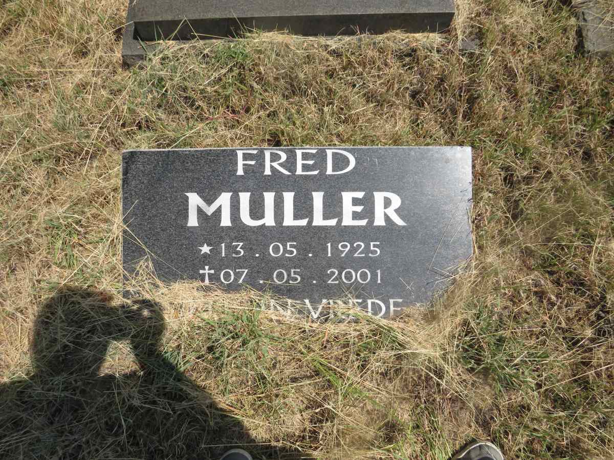 MULLER Fred 1925-2001