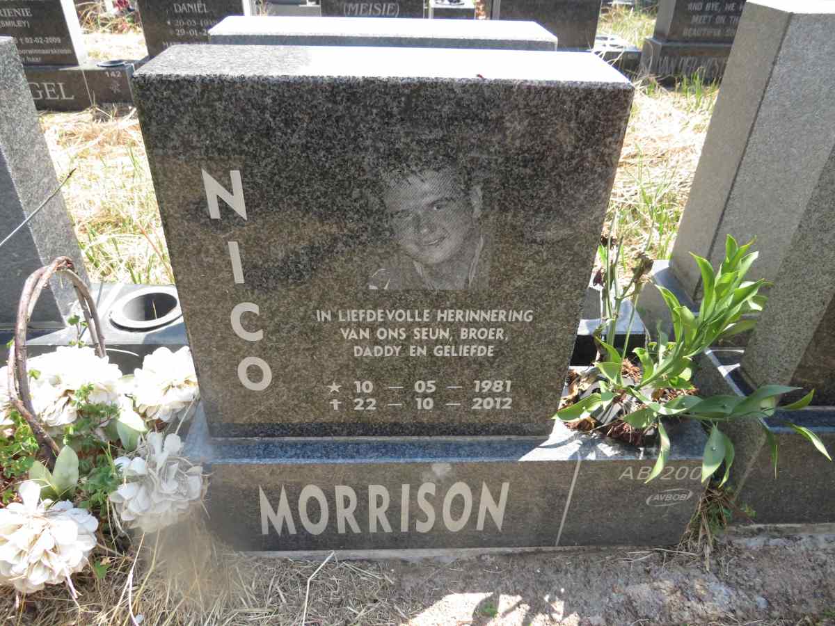 MORRISON Nico 1981-2012
