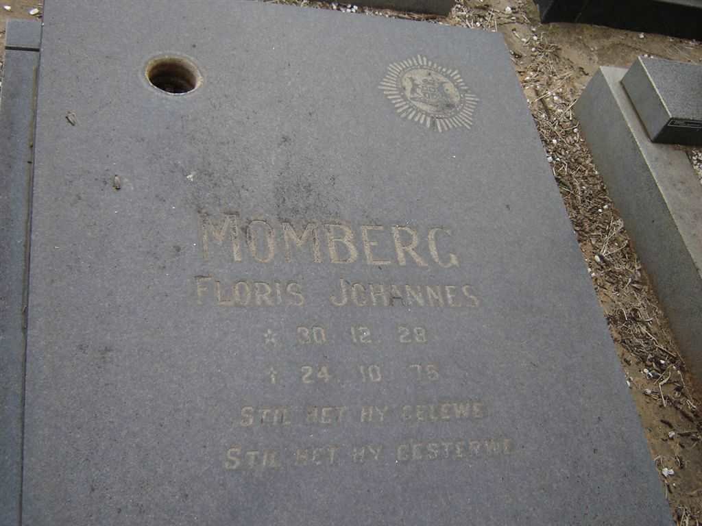 MOMBERG Floris Johannes 1929-1976