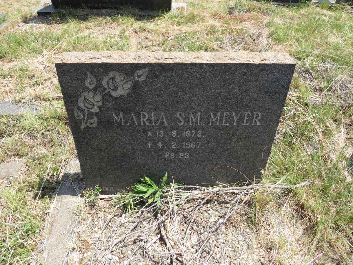 MEYER Maria S.M. 1873-1967