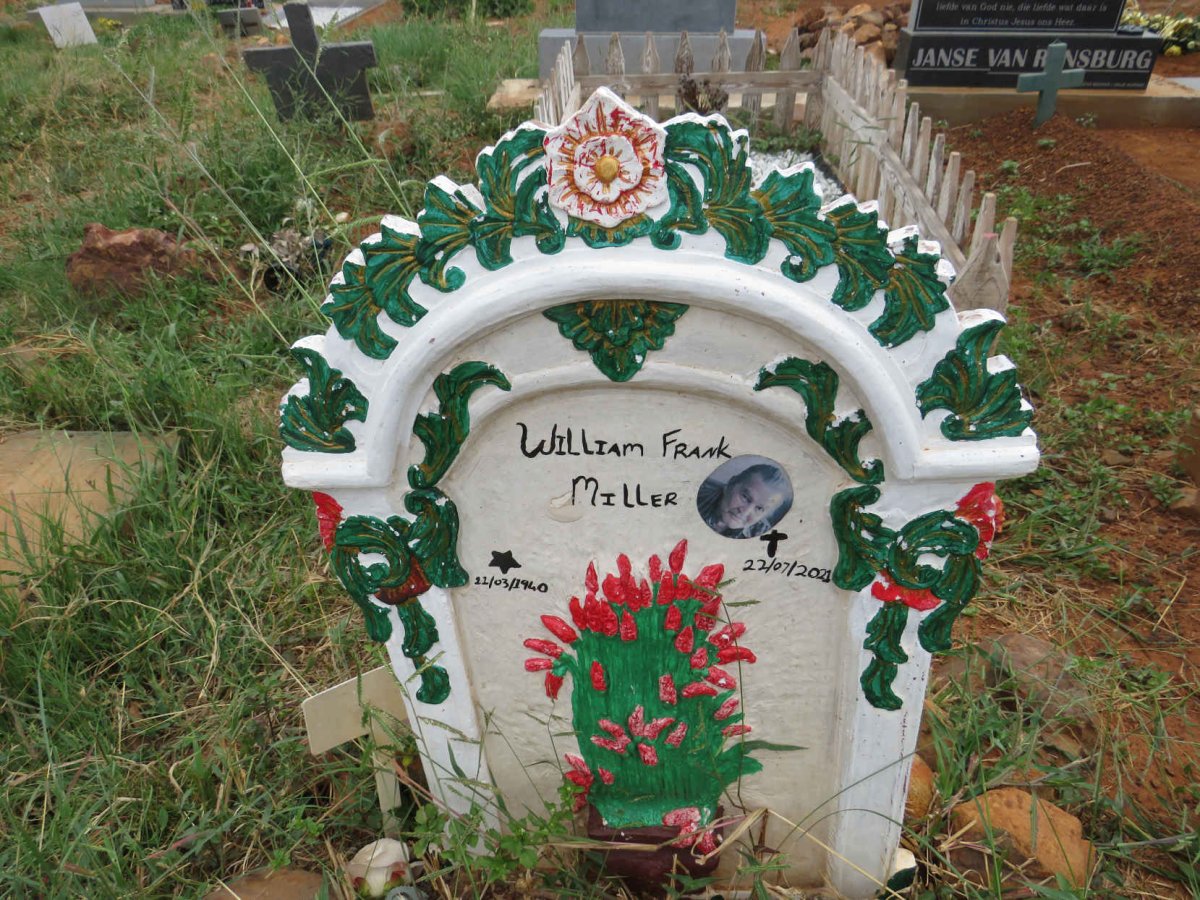 MILLER William Frank 1940-2021