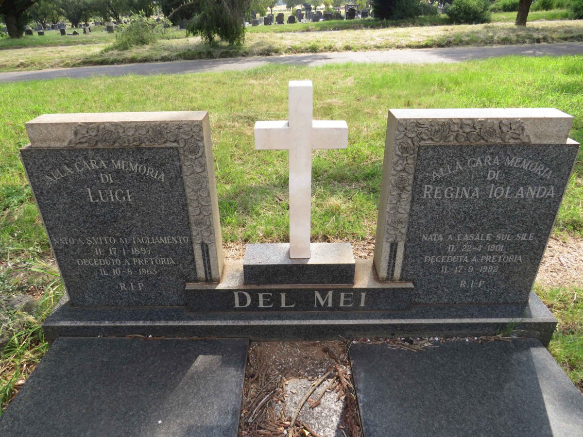 MEI Luigi, DEL 1897-1963 & Regina Iolanda 1901-1992