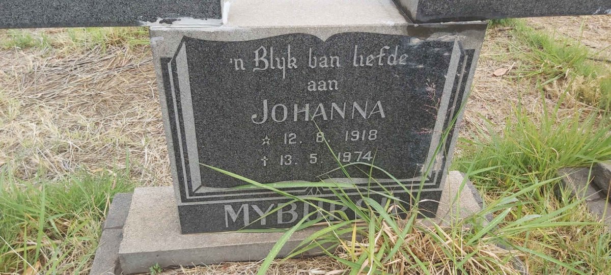 MYBURGH Johanna 1918-1974