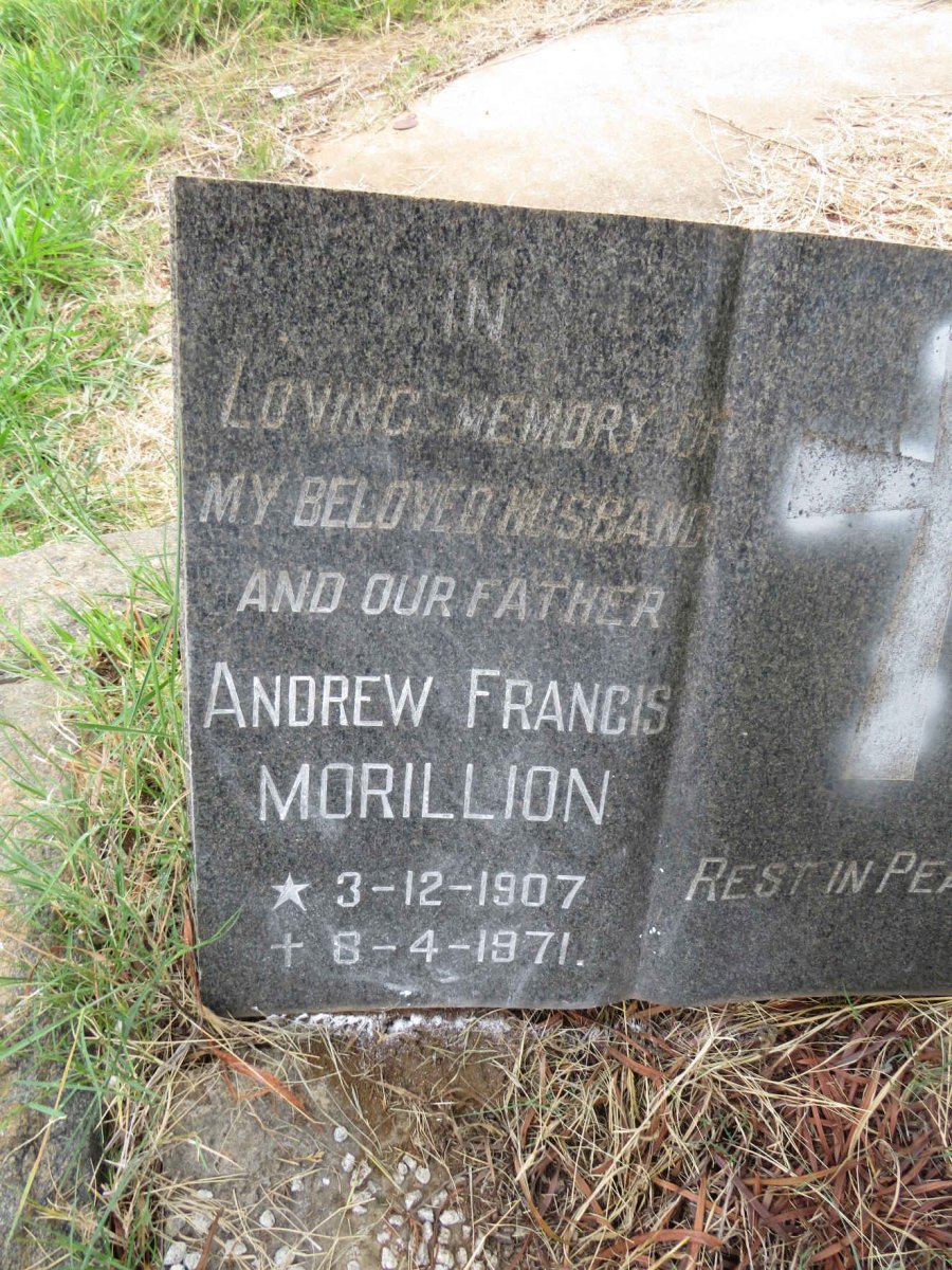 MORILLION Andrew Francis 1907-1971