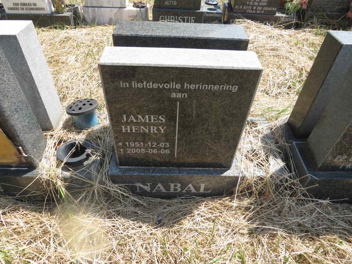 NABAL James Henry 1951-2008