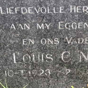 NEL Louis C. 1923-1974