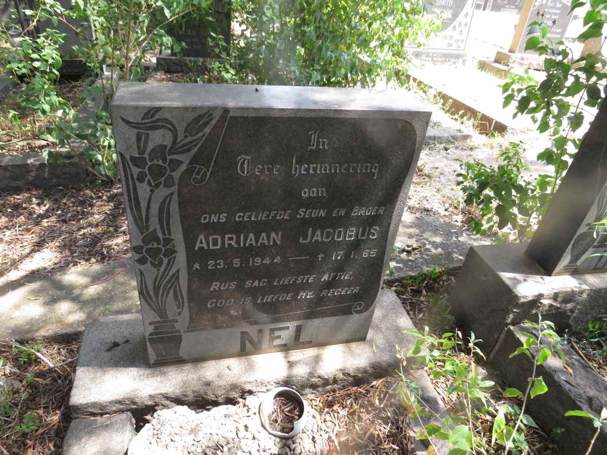 NEL Adriaan Jacobus 1944-1965