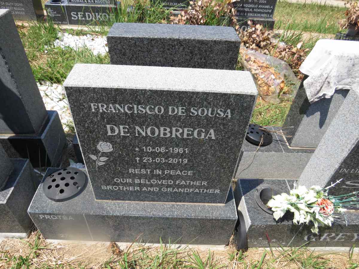 NOBREGA Francisco de Sousa, de 1961-2019