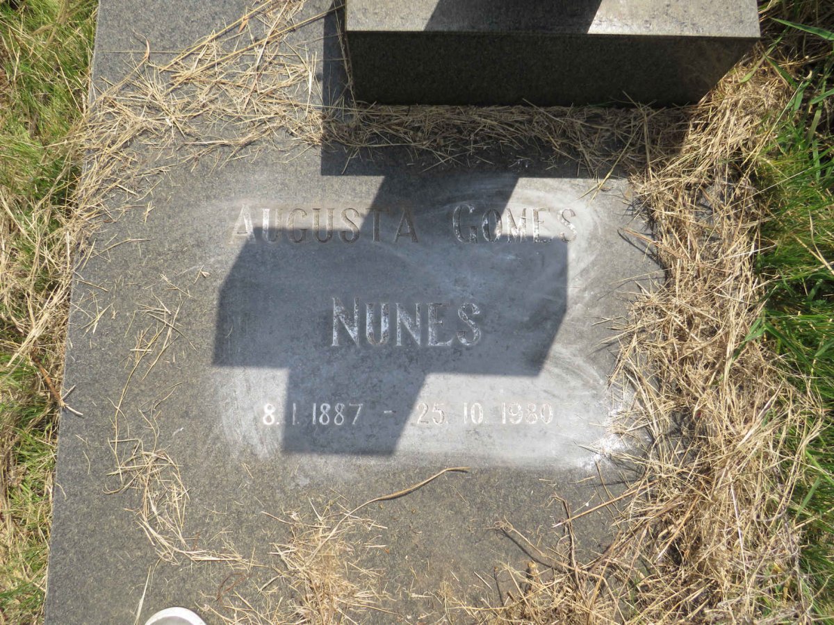 NUNES Augusta Gomes 1887-1980