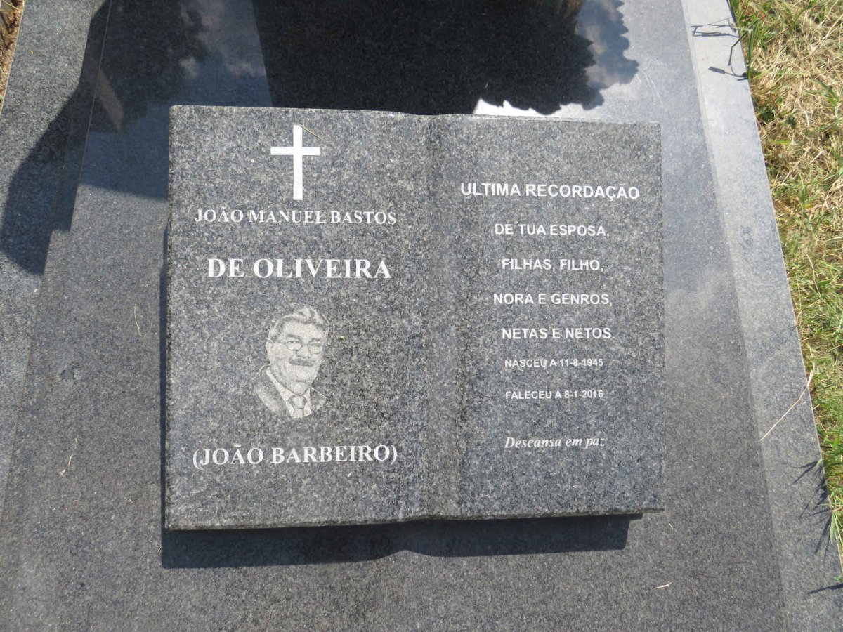 OLIVEIRA Joao Manuel Bastos, de 1945-2016