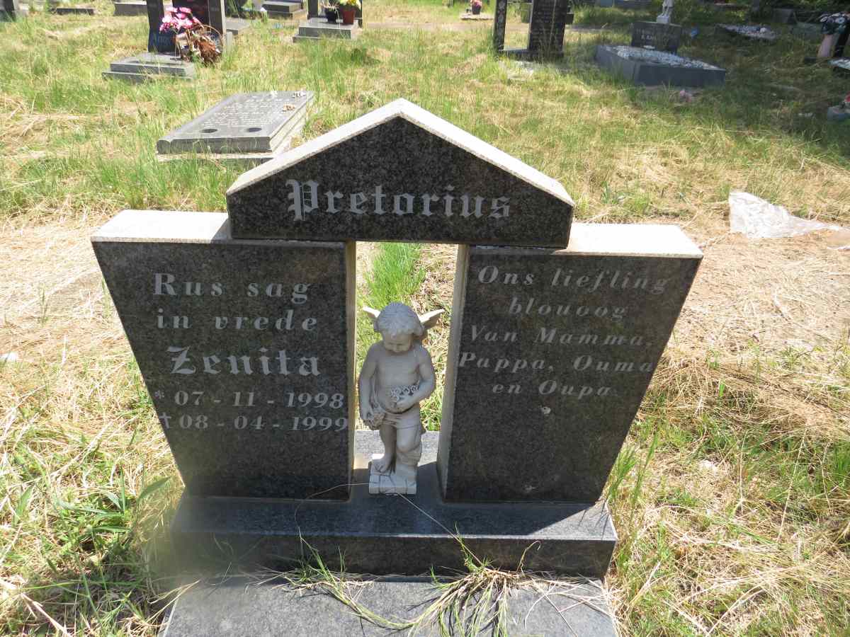 PRETORIUS Zenita 1998-1999