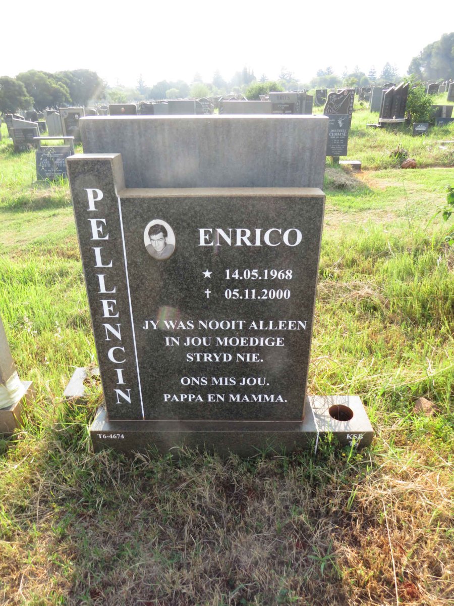 PELLENCIN Enrico 1968-2000