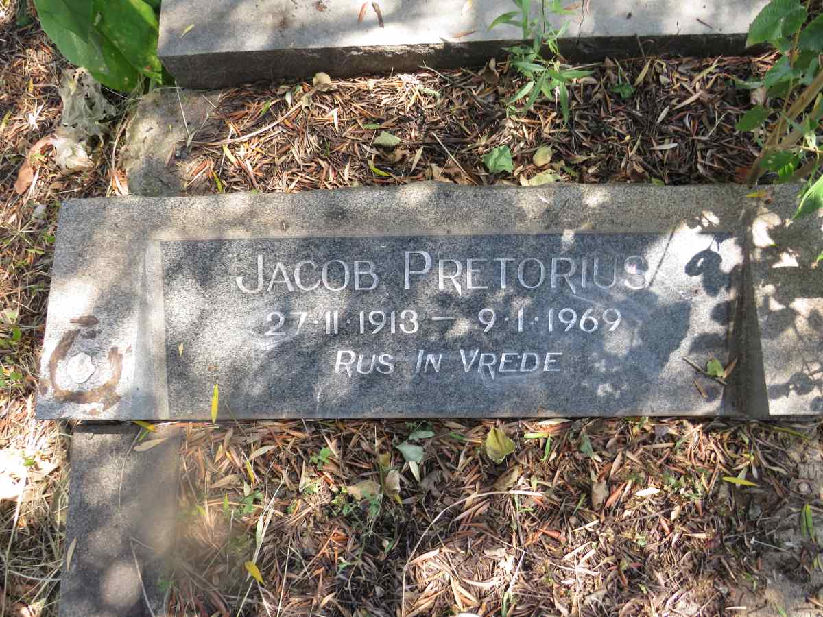 PRETORIUS Jacob 1913-1969