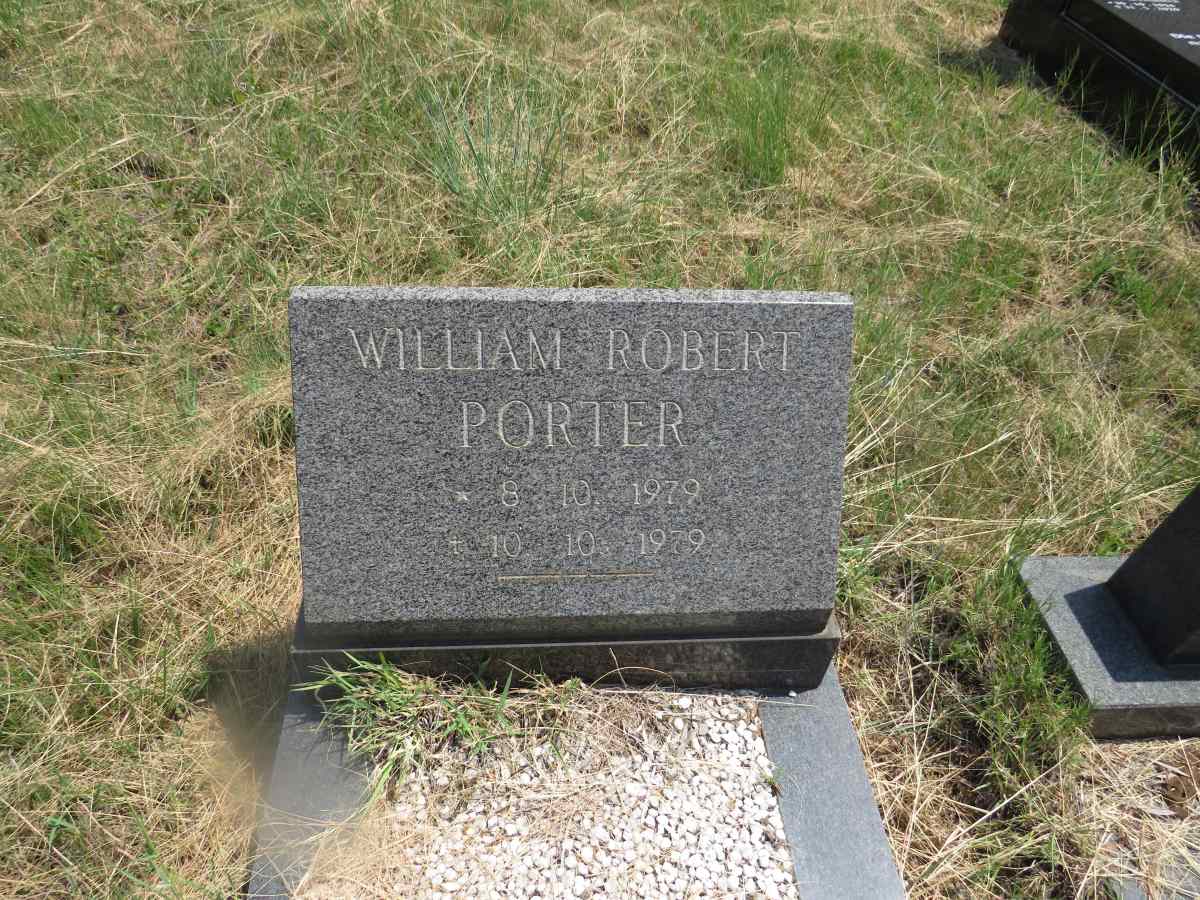 PORTER William Robert 1979-1979