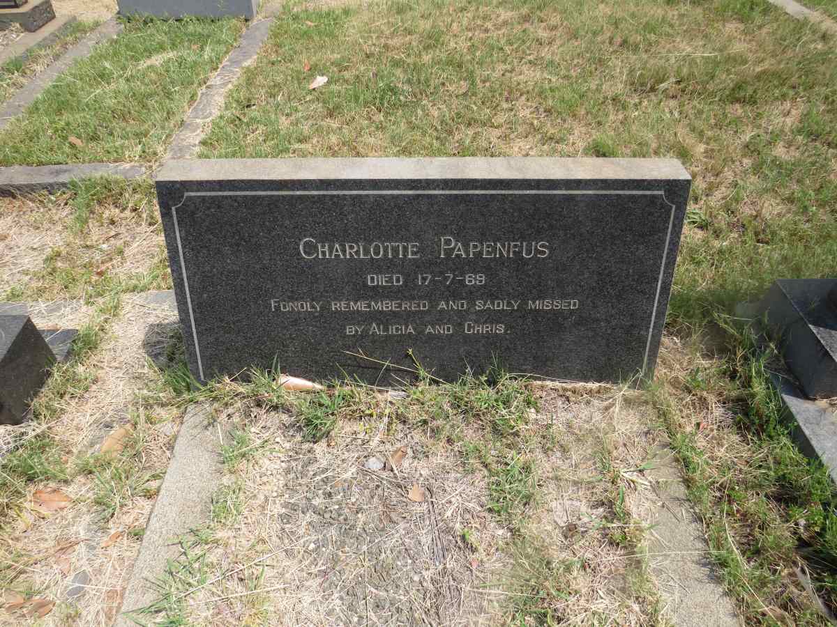 PAPENFUS Charlotte -1969