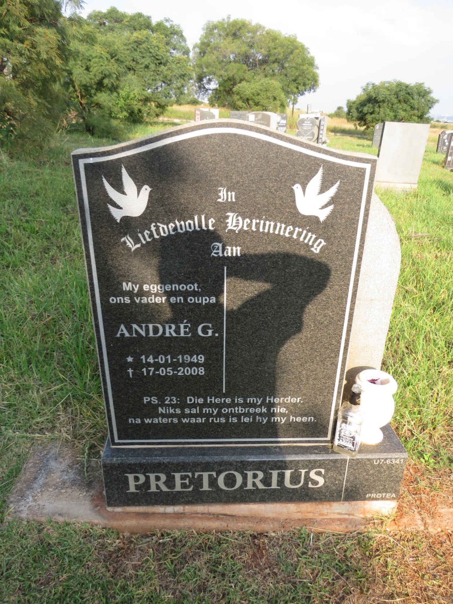 PRETORIUS Andre G. 1949-2008