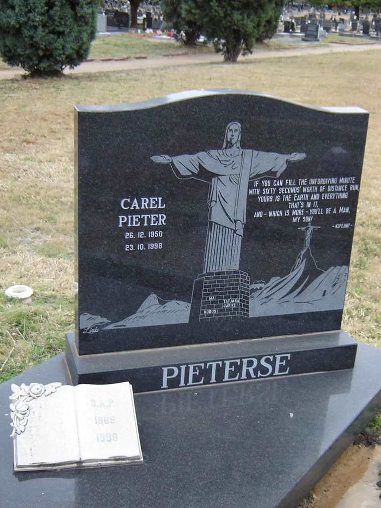 PIETERSE Carel Pieter 1950-1998